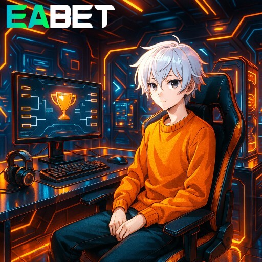 Imagem promocional da EA Bet destacando a plataforma e seus benefícios